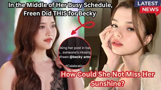 (FreenBecky) Freen Was Busy… But She Still Checked on Becky 👀☀️ #freenbeck #gl