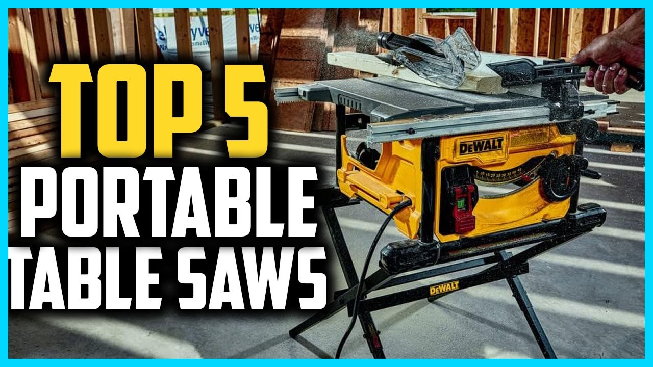 Top 5 Best Portable Table Saws in 2024 - YouTube