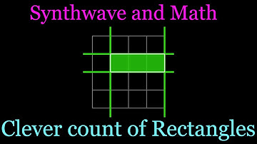 Counting Rectangles in a Square Grid (synthwave; enumeration; visual proof)