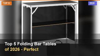 Top 5 Folding Bar Tables of 2026 - Perfect for Any Event