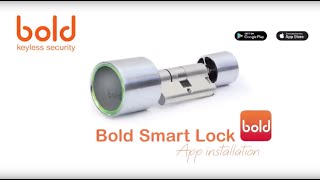 BOLD SMART LOCK APP INSTALLATION - EN screenshot 2