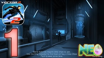 Vector 2: Gameplay Walkthrough Part 1 - The Prologue (iOS, Android)