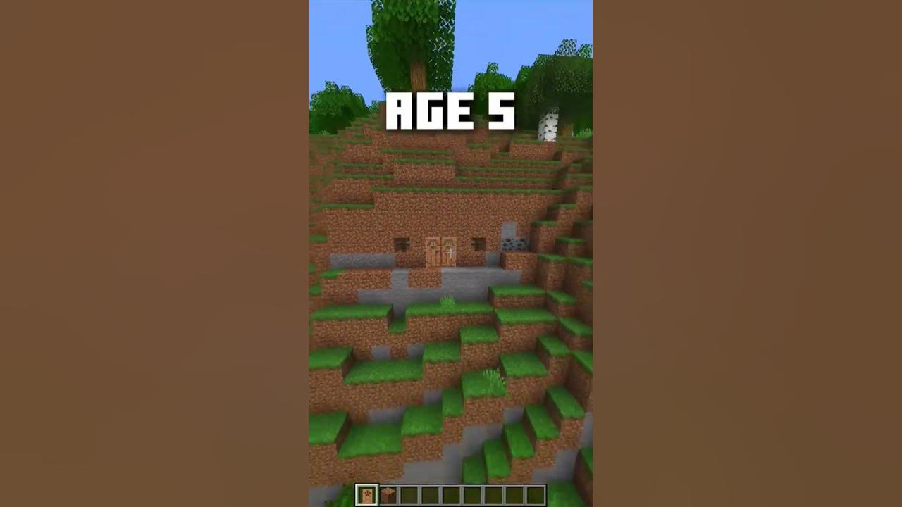 Minecraft Age 😂 - YouTube