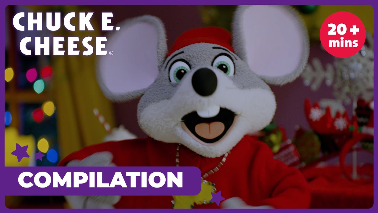 🎉🎄 Celebrate the Holidays with Chuck E. Cheese 🐭 | Compilation