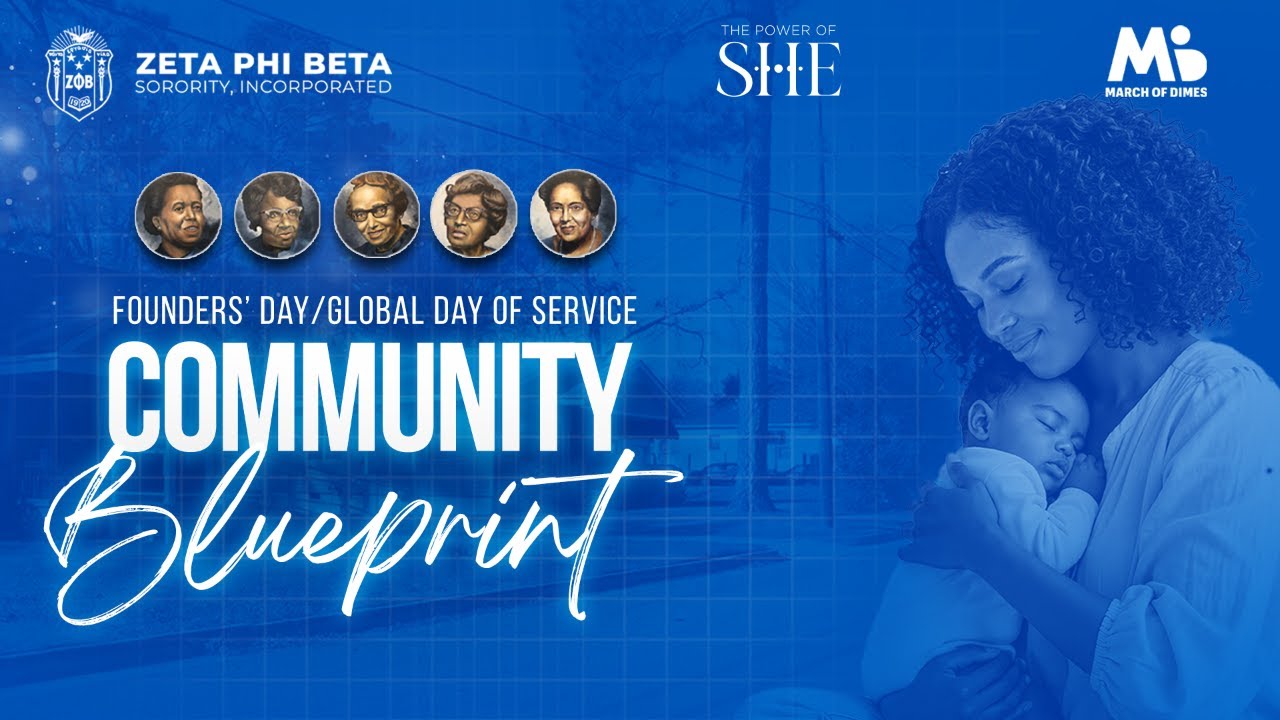 Zeta Phi Beta Sorority Founders' Day Community Blueprint Press Conference