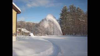 Honda HS1132 Snowblower vs 13 inches of snow