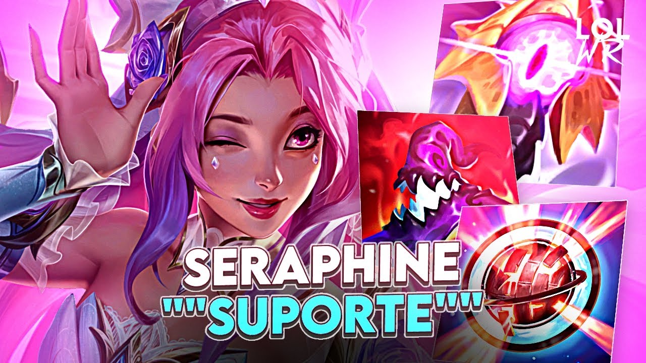SERAPHINE SUPORTE DISTRIBUINDO IKS... AMO MUITO!! | LoL Wild Rift - YouTube