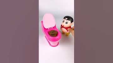 Voldoening met het uitpakken van Crayon Shin-chan & Toilet Toys ASMR-video