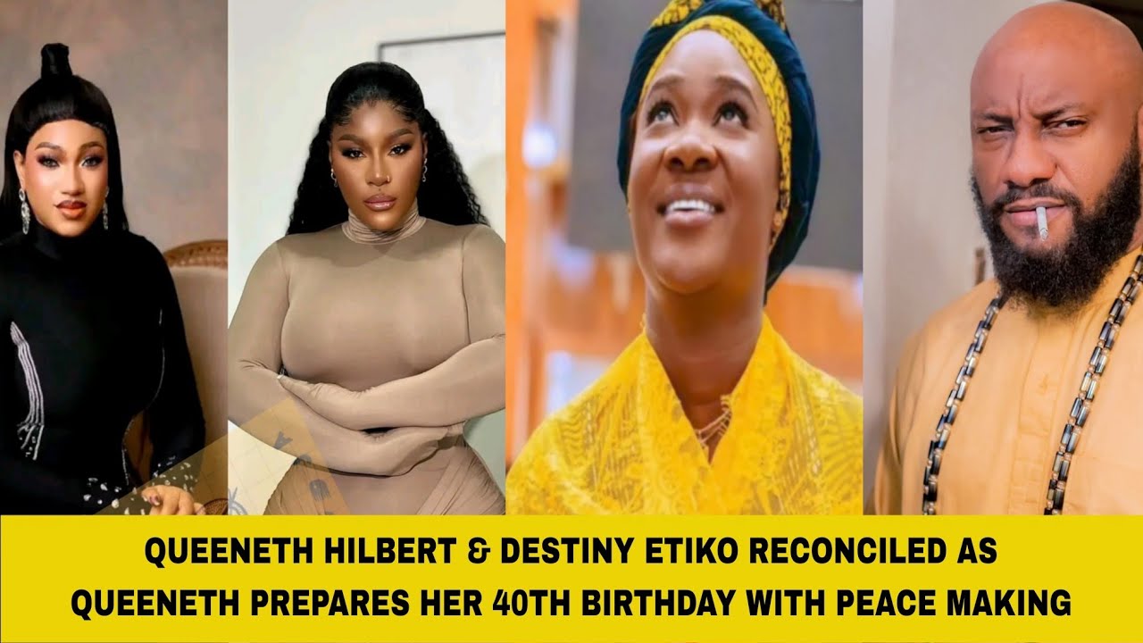 Королева Гильберт и Дестини Этико помирились, и Королева готовится отметить свой 40-й день рожден...