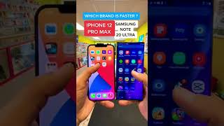 Which Brand Is Faster ? Apple Or Android