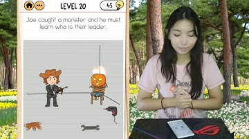 Brain Test 2 Monster Hunter Joe Level 20