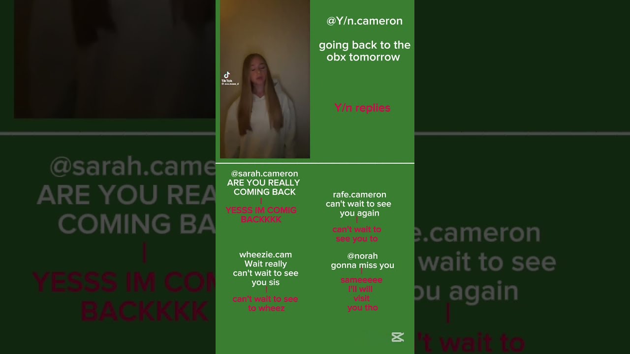 Part 1 Obx Sarahcameron Rafecameron Wheezie Fyp Viralvideo