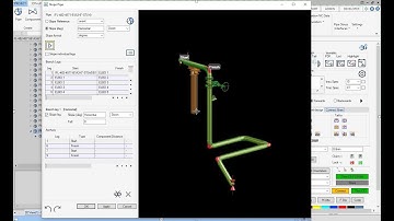 How to use "Slope Pipe" tools for making pipe slopes in E3D?