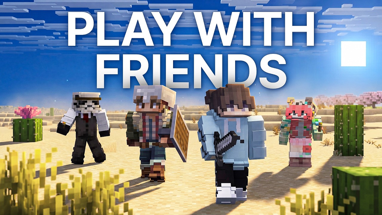 Play Minecraft Java with Friends 2026