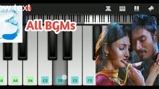 3 Movie All BGMs Cover by Perfect piano | Mobile Gaming | Dhanush, Anirudh screenshot 4