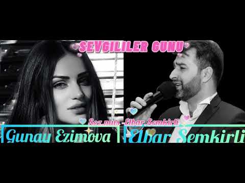 14 Fevral Sevgililer Gunune Gozel Bir Mahni 2022 (Elbar Şemkirli vs Gunay Ezimova)