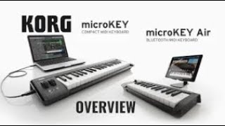 KORG microKEYとmicroKEY Airシリーズ紹介動画