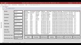 How to Create Registration System In MS Access - Full Tutorial