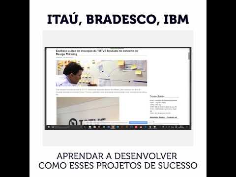 Descubra a técnica da SAP, IBM, TOTVS, ITAÚ, BRADESCO.