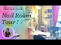 Nail Room Tour! | Nail Supplies | The Nail Teach | KeishaNails