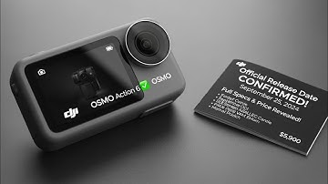 DJI Osmo Action 6 Leaks — Big Sensor, Variable Aperture & New Design Revealed!