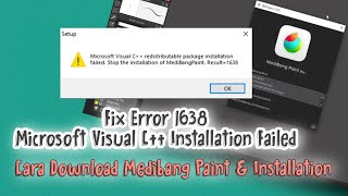 Cara Download Install Medibang Paint Pro Error 1638 Installasi | Software Menggambar Gratis Terbaik screenshot 2