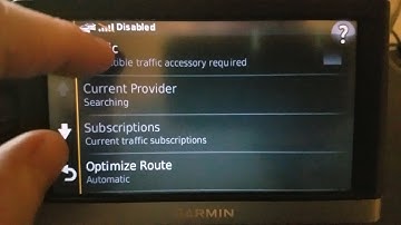 If you use OpenStreetMap on a Garmin, disable the traffic