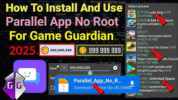 How To Install And Use Game Guardian in Parallel App No Root Any Android || 2025