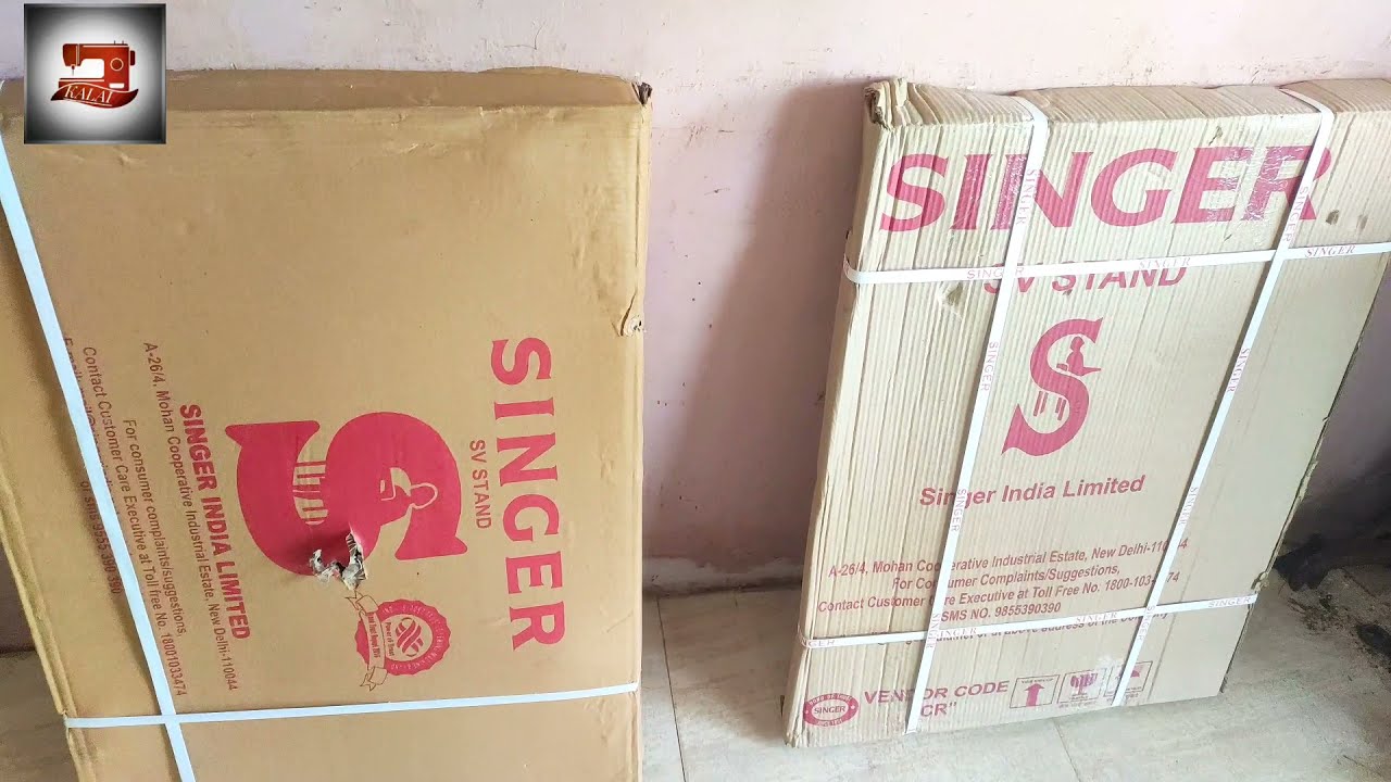 Tailoring machine fitting video || singer sheet metal stand 🆚singer cast iron stand || தமிழ் மொழி