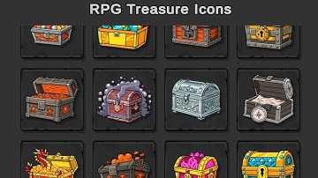RPG Treasure Icons/Unreal Engine Marketplace/Unity Asset Store/game asset