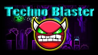 Geometry Dash Easy Demon - Techno Blaster - By Defiant