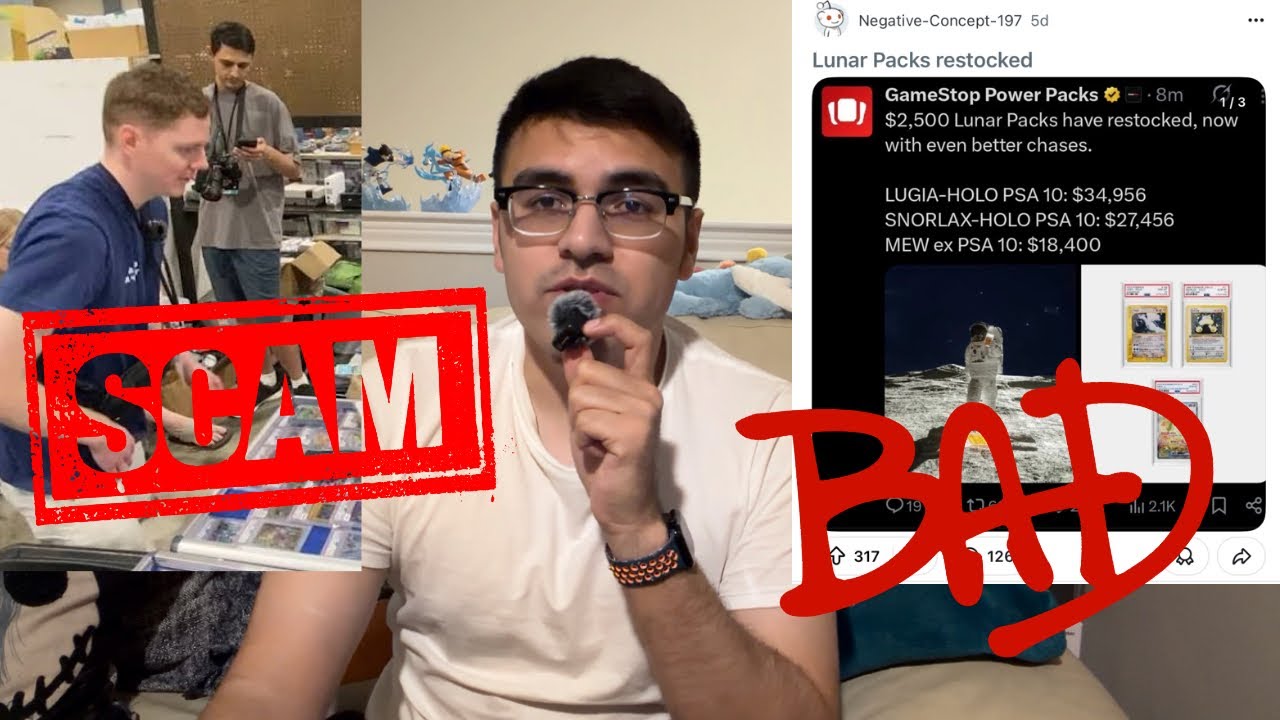 Coops gets Scammed on Whatnot & GameStop Power Packs are Terrible, New Mega Zygarde Set Vlog # 2 