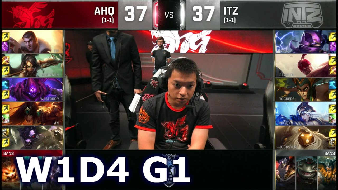AHQ vs ITZ - Worlds 2016 W1D4 Group C | LoL S6 World Championship Week 1 Day 4 ahq vs INTZ
