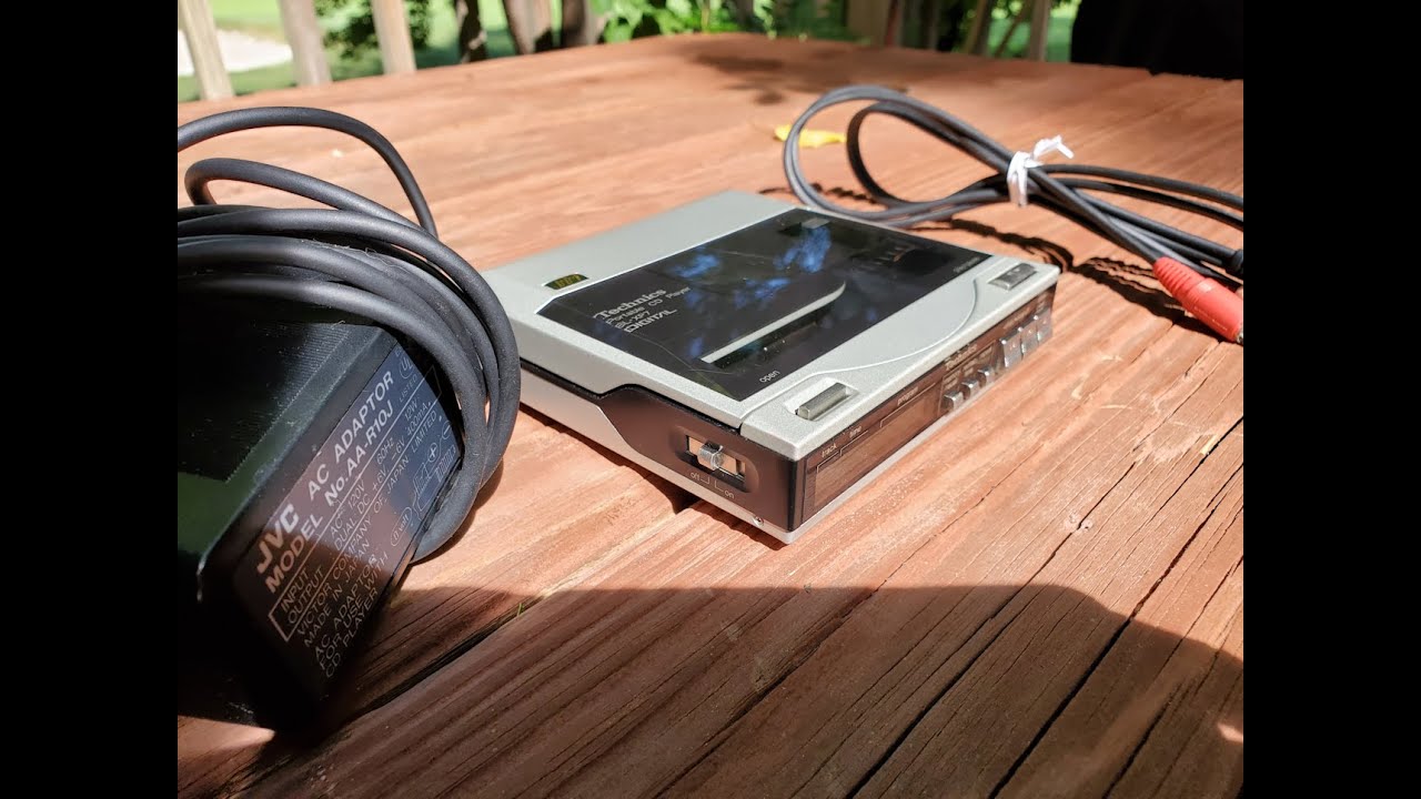 Technics】SL-XP7 vintage PORTABLE CD PLAYER ポータブル CD