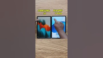 SAMSUNG Galaxy s7 vs XIAOMI Pad 7 Pro ULTIMATE BGMI Test🔥