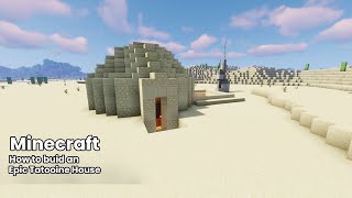 Minecraft | How to build Tatooine House| Minecraft Star wars house tutorial | Star wars base