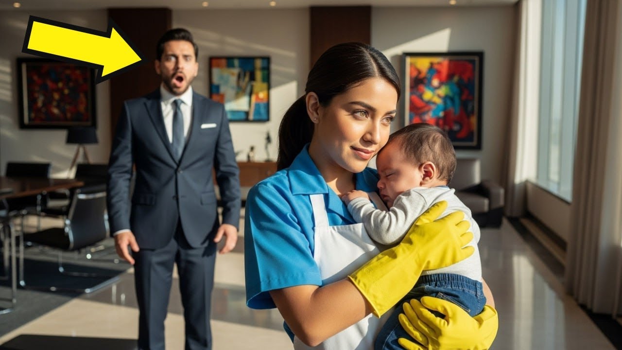 LAS NIÑERAS PEDÍAN $10 MIL PARA CUIDAR AL BEBÉ DEL MILLONARIO... ESTA EMPLEADA LO HIZO GRATIS
