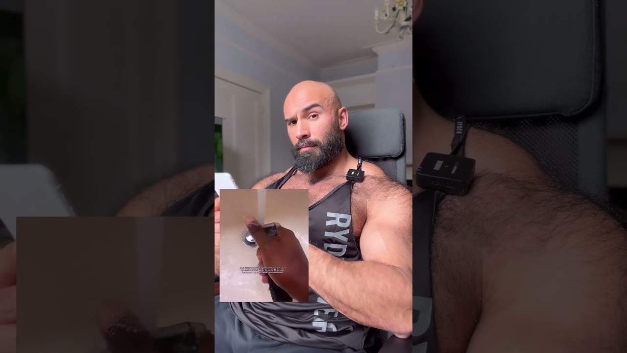 Everyone wants to shave hairy chest 