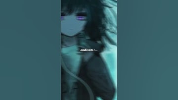 who are you?#ambivert #extrovert #introvert #introvert #ytshorts