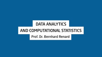 Data Analytics and Computational Statistics: HPI Research Group | HPI-TV