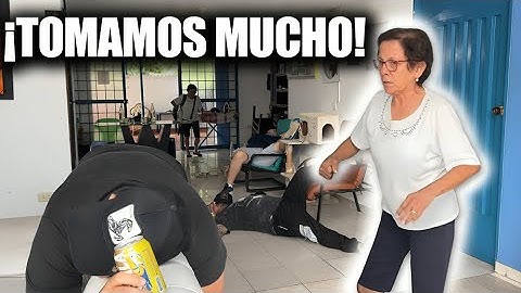 Mi mama nos encontró borrachos