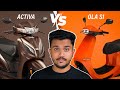 Ola S1 vs Activa! Which one is value for money?