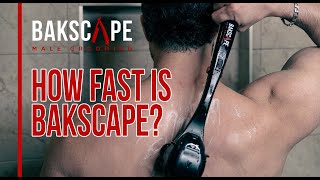 How fast IS Bakscape to use? FAST.