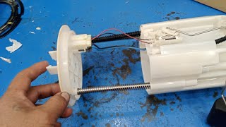 Mitsubishi outlander (tech. info) how to dismantle and install fuel filter