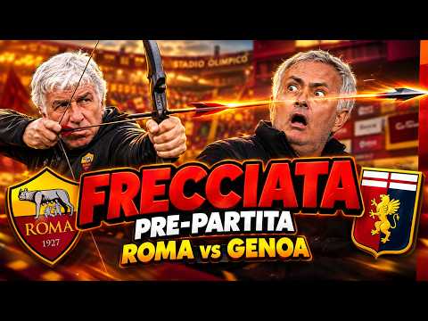 Video PRE ROMA - GENOA | GASPERINI ATTACCA MOURINHO - DISSING CONTINUA