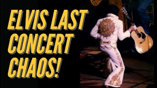 What happened at Elvis Last Concert?