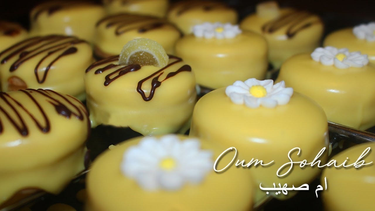 Delicious Lemon Biscuits | Sablé Au Citron | صابلي الليمون شكل ذوق وطعم لا يقاوم