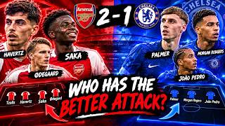 ARSENAL 2-1 CHELSEA… WHO HAS THE BETTER ATTACK?