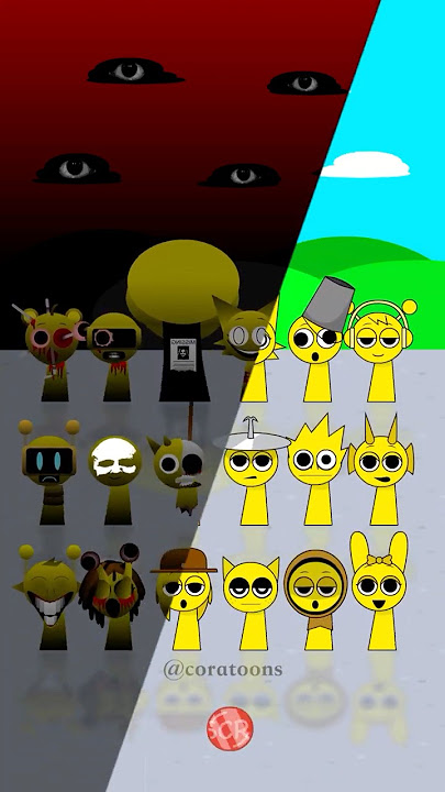 Normal&Horror Sprunki DuDiDam But They‘re All Yellow#sprunki #incrediboxsprunki #viralvideo #dudidam