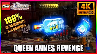 Queen Annes Revenge | Minikits / Compass Items / Free Play 100% | Lego Pirates Of The Caribbean screenshot 3